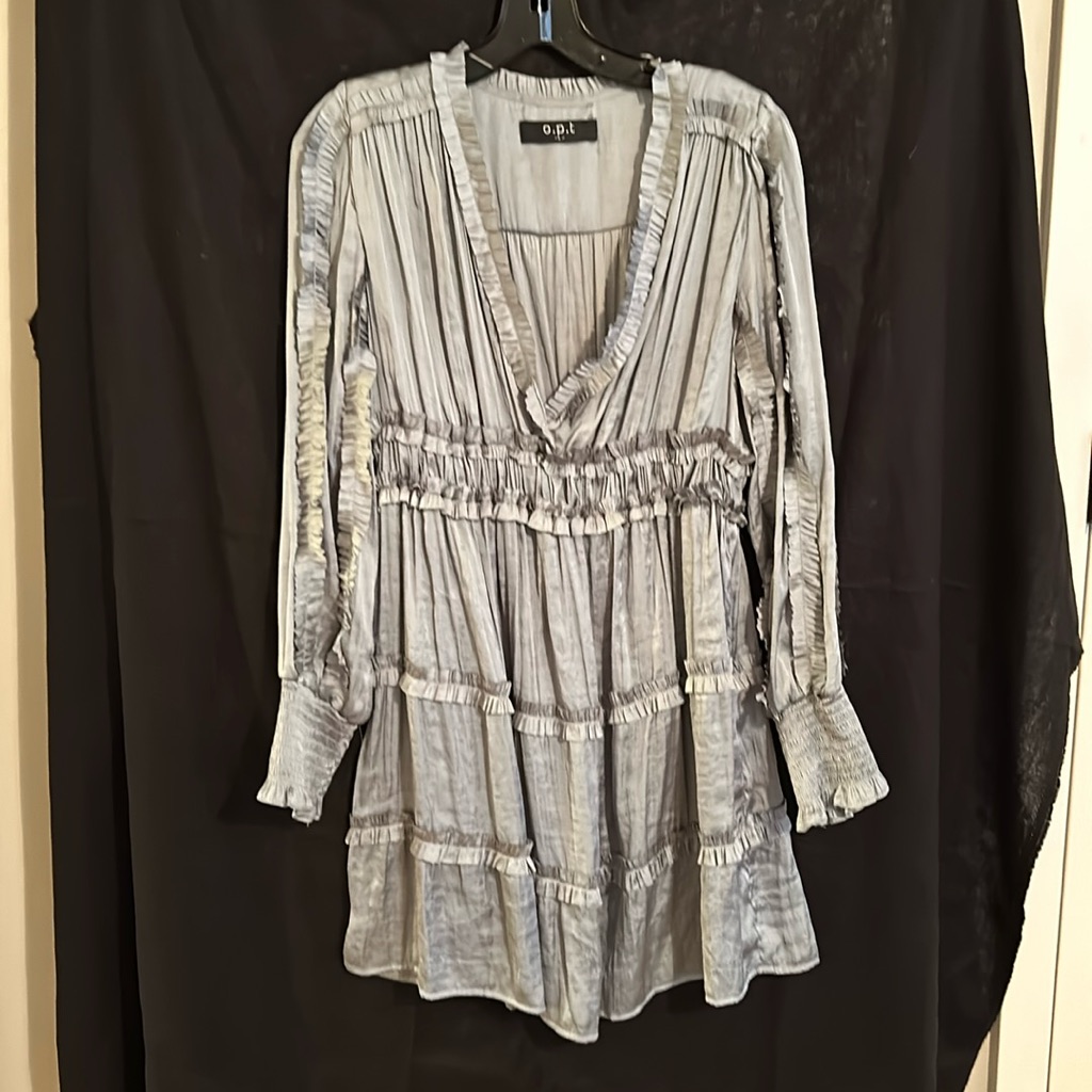 OPT Babydoll Dress With Ruffles